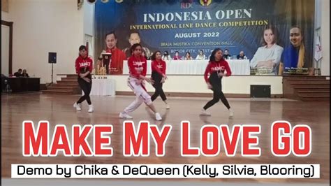 MAKE MY LOVE GO Indonesia Open Choreography Competition Demo By