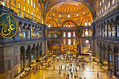 Church Of Hagia Sophia In Istanbul A Masterpiece