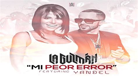 Alejandra Guzman Ft Yandel Mi Peor Error Official Remix Youtube