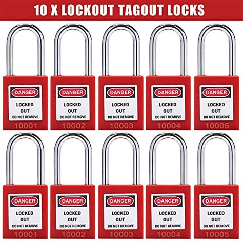 Omgtmd Lockout Tagout Lock Box Kit Portable Safety Padlock Box Loto Box