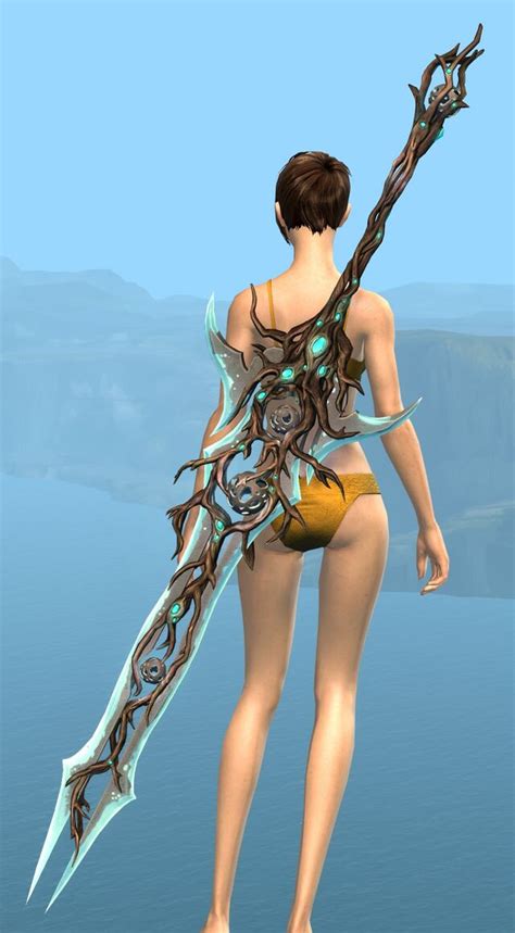 Skin F R Biolumineszierendes Gro Schwert Guild Wars Wiki