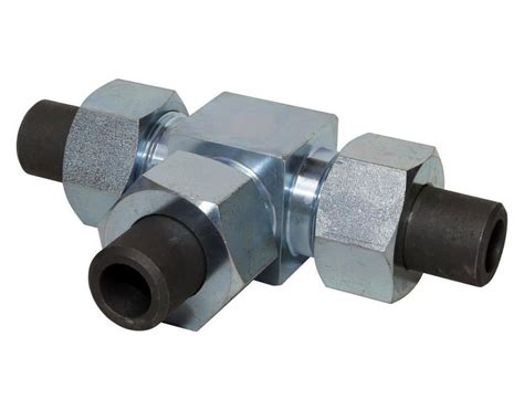 Mild Steel High Pressure Hydraulic Weldable Fittings Size 6mm OD