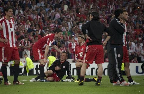 Futebol Final Da Liga Dos Campe Es Fotografia Editorial Imagem