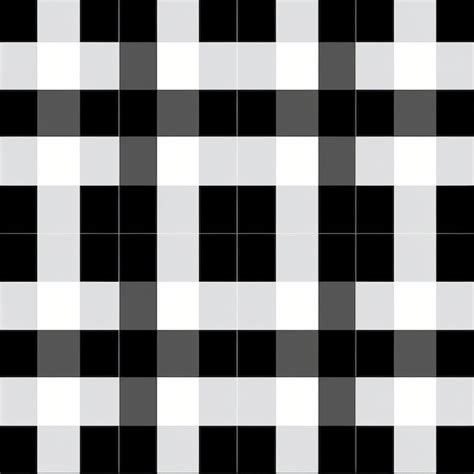 Premium Photo Black And White Gingham Plaid Fabric By Knir Eddy On