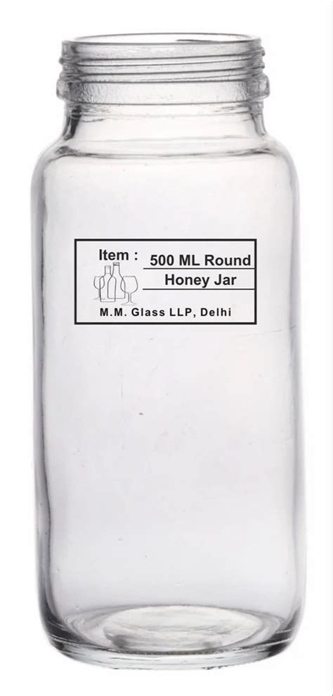 Ml Glass Round Honey Jar At Rs Piece In New Delhi