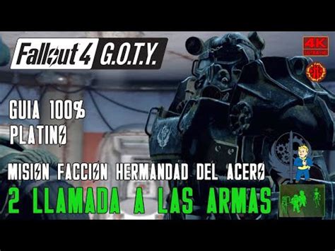 Fallout 4 Mision Faccion Hermandad Del Acero 2 Llamada A Las Armas