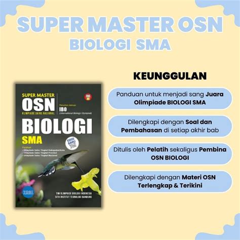 Jual Buku Super Master Osnksn Biologi Sma Shopee Indonesia