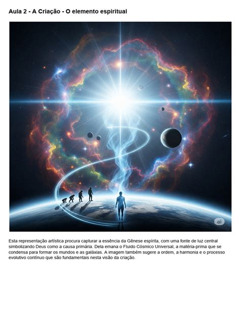 Criador Do Universo E De Todos Os Deuses - Criação do Universo na Visão Espírita | PDF | Deus | Universo