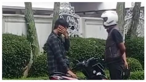 Polisi Kejar Pelaku Yang Viral Pukul Pemotor Sampai Kejang Di Cimahi