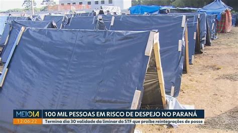 Paraná Tem Mais De 100 Mil Pessoas Em Risco De Despejo Diz