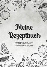 Rezeptbuch Zum Selberschreiben Diy Kochbuch Mit Inhaltsverzeichnis