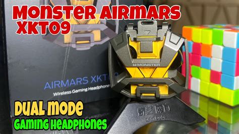 Monster Airmars Xkt Xkt Monster Gaming Headphones Unboxing