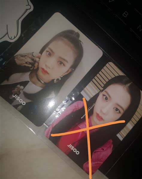 Wtsblackpink Jisoo Square Up Ddu Du Ddu Du Photocard Hobbies Toys