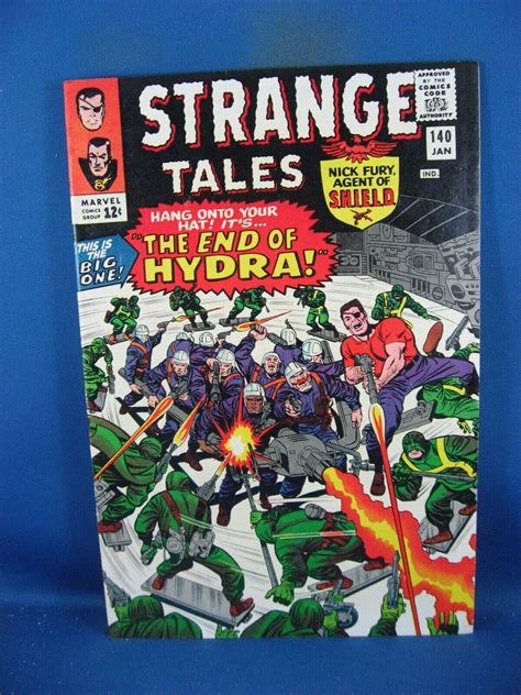 Strange Tales 142 VF Nick Fury 1966 Marvel Comic Books Silver Age