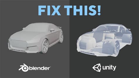 How To Fix Flipped Normals In Blender Unity