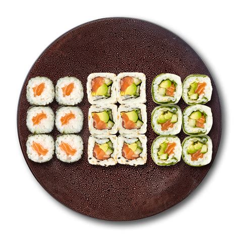 California Saumon Et Maki Mixte Sushi Gourmet