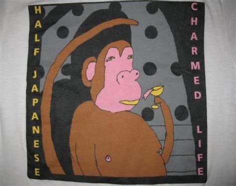 1988 HALF JAPANESE CHARMED LIFE VINTAGE T SHIRT JAD FAIR