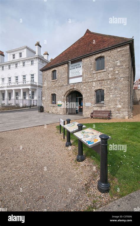 Southampton Maritime Museum, Hampshire, England, UK Stock Photo - Alamy