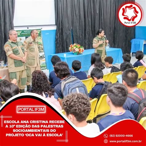 Escola Ana Cristina - Escola Ana Cristina recebe a 10ª edição das palestras socioambientais ...