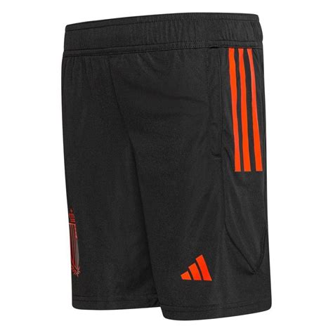 Belgien Shorts Tiro 23 2022 23 Svart Röd Barn unisportstore se