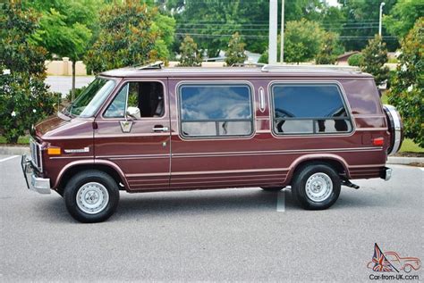 Just Miles On This Gmc Vandura Conversion Van Loaded