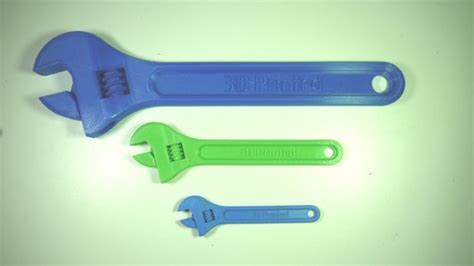 3D Printed "Print-In-Place" Adjustable Wrench : 4 Steps (with Pictures ...