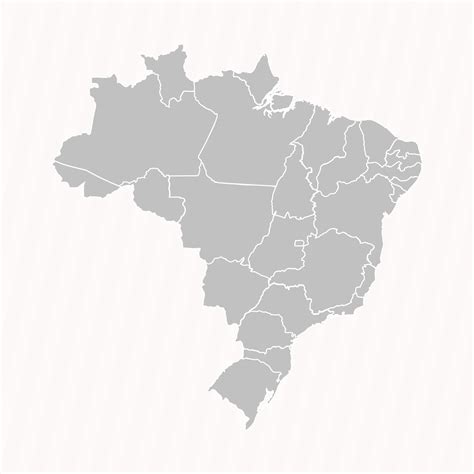 Brazil Map With Cities And States