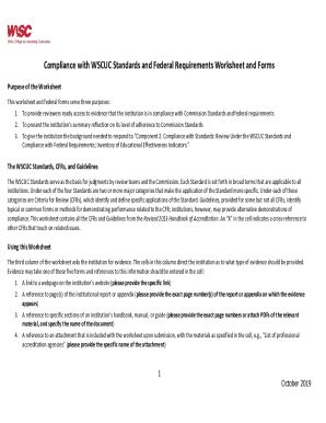 Fillable Online Hilo Hawaii Compliance With Wscuc Standards And Federal