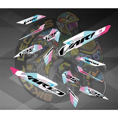 Honda Click V Vario Decals Bikcol Decals Shopee Philippines