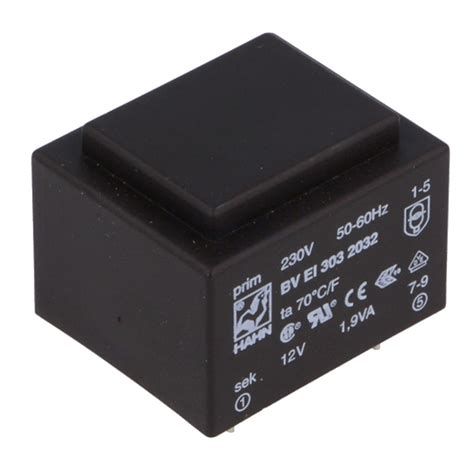 Transformator 9V 10W
