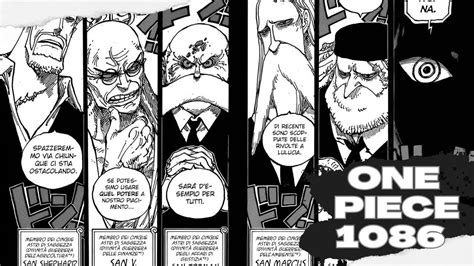 ONE PIECE 1086 I CINQUE ASTRI DI SAGGEZZA E SAN IMU NERONA YouTube