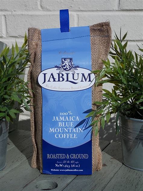 Jablum Jamaica Blue Mountain Coffee Ground 16 Oz Bag N3 Free Image