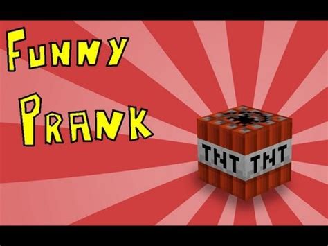 Minecraft Tnt Prank Youtube