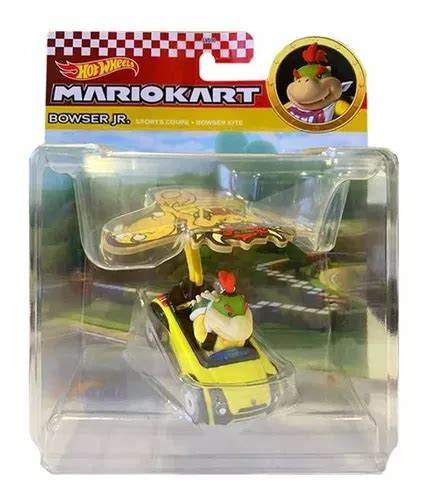 Carro Hot Wheels Bowser Jr Sports Coupe Bowser Kite Mario Meses sin interés