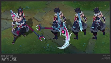 ArtStation - Snow Moon Kayn concept | Concept, League of legends game ...