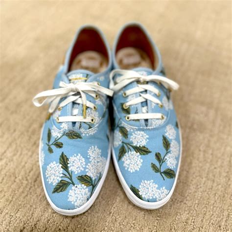 Keds Rifle Paper Co Hydrangea Sneakers Gem