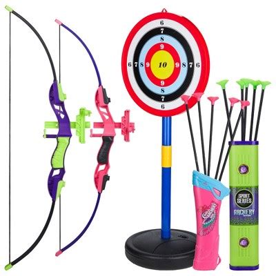 Kids Bow And Arrow Set - Outdoor Toy With Target, Safe Suction Cup ...