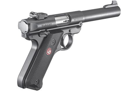 Shop Ruger Mark Iv Target 22lr Blued Rimfire Pistol With Bull Barrel For Sale Online Vance