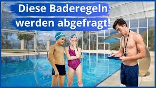 Baderegeln Dlrg Baderegeln Zum Ausdrucken Baderegeln Lernen Klasse 4