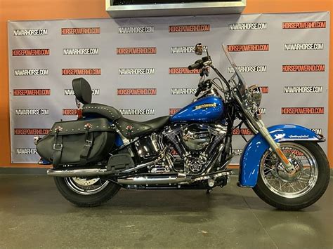 2017 Harley Davidson® Flstc Heritage Softail® Classic Blue Blue