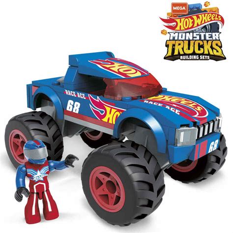 Mega Construx Hot Wheels Race Ace Monster Truck