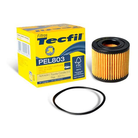 Filtro De Leo Lubrificante Toyota Rav Tecfil Pel