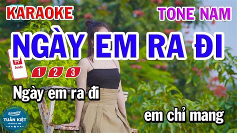 Karaoke Ng Y Em Ra I Tone Nam Nh C S Ng Cha Cha Youtube