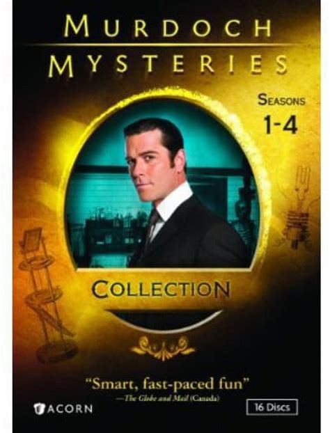 Murdoch Mysteries Seasons Collection Dvd Acorn Drama Walmart