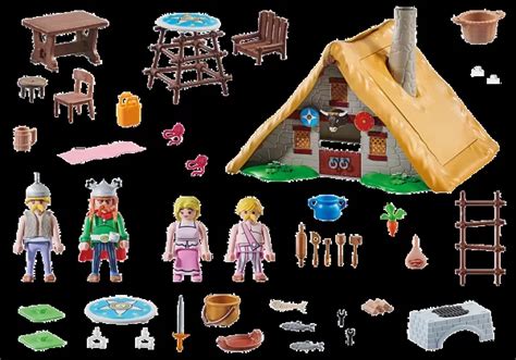 Playmobil Asterix La Hutte Dabraracourcix Pcs Orca