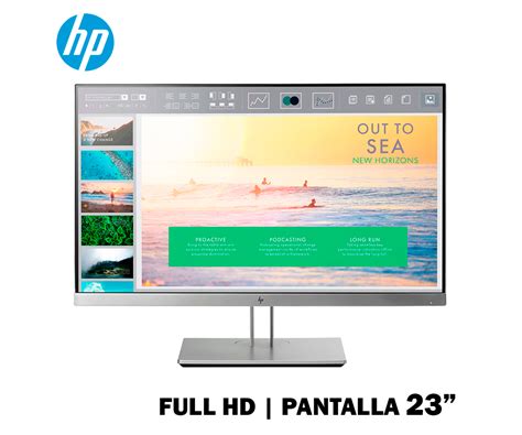 MONITOR HP ELITEDISPLAY E233 23 FHD 1920 X 1080 60HZ HDM HDMI