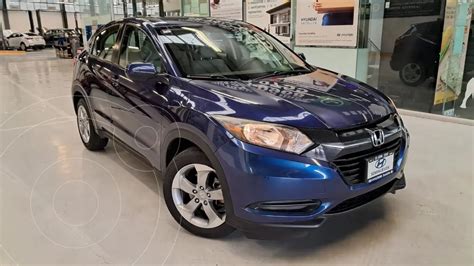 Honda Hr V Uniq Usado 2017 Color Azul Precio 324 900