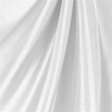 White Taffeta Fabric | OnlineFabricStore