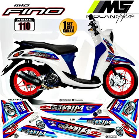 Jual Decal Sticker Striping Variasi Fino Fi 115 110 2014 2016 Fino