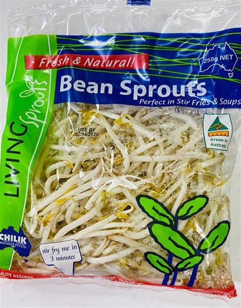 Bean Sprouts 250G Pack - Sunnybank Fruit Market